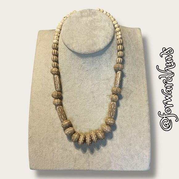 Bundle Sale 3 for $15 | Bead Necklace with Bronze Clasp - Picture 1 of 8